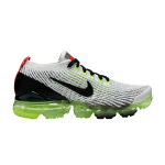 Nike Air VaporMax Flyknit 3 Valge Must Volt Ere Punane 40