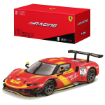 Bburago Ferrari 296 GT3 2023 Punane V&otilde;idus&otilde;idu Sportauto Valatud Mudelauto Valmistootis 1/43 / 18-36313