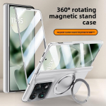 Motorola Razr Foldi jaoks Luksuslik K&otilde;va Magsafe R&otilde;ngashoidjaga Magnetiline Kaitsev Tagakate Case Moto Razr Foldi Telefoni Kest Motorola Razr Fold h&otilde;be
