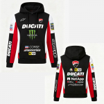 Meeste Ducati Corse MotoGP v&otilde;idus&otilde;idu kapuutsiga pusa prindiga pullover pusa vabaaja mootorratta spordi kapuutsiga pealosa XS