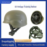 Kerge taktikaline kiiver nahast voodriga - Plastikust rahutuste treeninguks ja CS-lahingu kaitseks. 400g Helmet (ABS) roheline