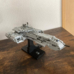 UUS BC-304 Daedalus-klassi lahinguristleja mudeli ehitusklotsid Pace War Weapon MOC Kosmoselaev Lahinguklotsid DIY kokkupandav m&auml;nguasi Kingitus PDF By Email-No Box