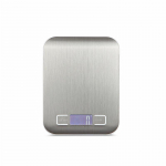 Digitaalne k&ouml;&ouml;gikaal LED-ekraan 5kg/1g roostevabast terasest paneel Elektroonilised kaalud Kodu Ehted Toit Suupisted Kaalumine K&uuml;psetust&ouml;&ouml;riistad
