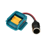 18V kuni 12V Alandav Toiteadapter Sigaretis&uuml;&uuml;taja Liidesega 18V Akukonverter Makita/Dewalt/Milwaukee Toitekonverteri jaoks sinine