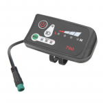 790 Elektriratta LED-toiteekraanipaneel E-rattale Modifitseerimisn&auml;idik veekindla 5P isas&uuml;hendusega 22,2 mm juhtraudadele 24V