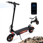 W8-DZ Elektriroller 750W Mootor 48V14Ah Aku, 40km/h Maksimaalne Kiirus 9,3&rdquo; Maastikurehvid, Kolmekordne Pidur Appiga Kahepoolse Amortisaatoriga escooters Linnamaastik