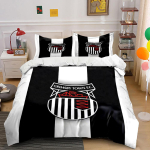 Grimsby Town FC Logo Disainiga Voodipesu Tekikott Komplekt Tekikott Padjap&uuml;&uuml;rid (1* Tekikott 2* Padjap&uuml;&uuml;ri, without tekikate) 135x200cm