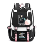 Tokitou Muichirou Anime USB Seljakott F&auml;nnidele Lahe V&auml;lis&otilde;hu T&auml;navastiilis Koolikott Teismelistele ja Lastele must