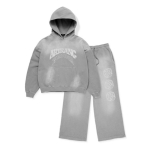KPOP BTS Maailmatuuri Arirang Huppar ja Dressip&uuml;ksid Komplekt Vintage Pesuhall Hele Vabaaja Streetwear Pullover Treening&uuml;likond F&auml;nni Toetus Komplekt Meestele Naistele M gray