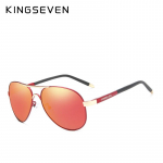 KINGSEVEN br&auml;ndi Unisex alumiiniumist polariseeritud p&auml;ikeseprillid naiste meeste disainiga reisimiseks m&otilde;eldud p&auml;ikeseprillid M
