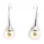 Les Tr&eacute;sors De Lily [J6246] - Boucles Cr&eacute;ateur 'Perla' ivoire valge