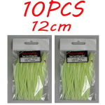 10 tk 12 cm / 15 cm / 18 cm / 20 cm suur suur pehme helendav kaheksajalg Skrit kalmaari peibutis helendav merevee kalap&uuml;&uuml;gi s&ouml;&ouml;t 12cm