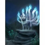 5D teemantruut / &uuml;mmargune teemanttikandid  &Uuml;heksa sabaga kass  DIY mosaiik kodukaunistus Full Square (20X30CM)