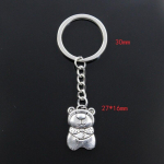 Uus v&otilde;tmehoidja 27x16mm karu ripatsid DIY meeste auto v&otilde;tmehoidja r&otilde;nga hoidja v&otilde;tmehoidja suveniir ehe kingitus h&otilde;be