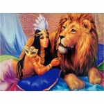 5D DIY Teemantmaali T&uuml;druku ja L&otilde;vi Ristpistes Komplekt Mosaiik Teemanttikandid Roos T&auml;is&uuml;mmargune/ruudukujuline puur Kodukaunistus Round 20x30cm