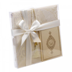 Palvevaip, palvehelmed, araabia tekst Yaseen islami kinkekomplekt | Islami varsti terveks kingitus | S&uuml;nnip&auml;eva kingitus | Aastap&auml;eva kingitus | Moslemi kingitus kreemikas