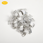 50 tk sidemeklambrid asendus elastse sidemega veniv metallklambrid kinnitusklambrid esmaabikomplekt valge
