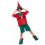 Laste p&auml;kapiku kost&uuml;&uuml;m, j&otilde;uluvana kleidi kost&uuml;&uuml;m J&otilde;uluvana abistaja j&otilde;uluriietus, 4-osaline kost&uuml;&uuml;m S