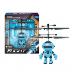 Mini Lendav Robot Elektrooniline &Otilde;hus&otilde;iduk Vedrustus M&auml;nguasjad Laps J&otilde;ulukingid RC Lennuk Infrapuna Induktsioon USB Laadimine sinine