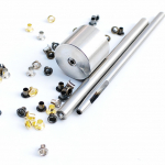 MINI bjd 100 tk aasad koos t&ouml;&ouml;riistakomplektidega 1,0/1,5/2/2,5 mm v&auml;rvisegu messingist &otilde;&otilde;nes needikott dekoratiivne kanasilm pannal 1.0mm