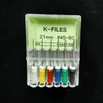 Hambaravi t&ouml;&ouml;riistad Juurekanal Endo K viil 21mm roostevabast terasest endodontilised instrumendid Hambaarst Hambaravi Odontoloogia K File 21mm 06