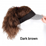 LUPU s&uuml;nteetiline pesapallim&uuml;tsi parukas Naturaalmoodne T&auml;iesti sobiv p&auml;ikesevari &otilde;mblusteta parukas Matt k&otilde;rge temperatuurikindel juustele naiste parukas 30CM