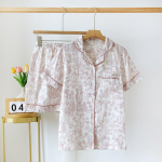 Jaapani lihtsad l&uuml;hikesed pidžaamad naistele 100% puuvillased l&uuml;hikeste varrukatega naiste pidžaamakomplektid l&uuml;hikesed p&uuml;ksid Armsad multifilmi magamisriided naiste koduriided XL