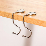 2TK kaasaskantav kokkupandav kott konks riidepuu Kontori laud k&uuml;lgkonks Naiste rahakott K&auml;ekott Korraldaja lauakonks