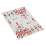 T&auml;toveeringu kleebised Punased Kerge kehakunsti t&ouml;&ouml;riist A