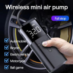 T&auml;ispump 12 V kaasaskantav auto &otilde;hukompressor mootorratastele Jalgratta paadi rehvi t&auml;iteseadme digitaalne automaatne t&auml;ispuhutav pump must