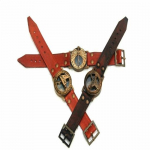 Nautical Vintage Leather 3 erinevat antiikne Steampunk randme messingkompass ja p&auml;ike