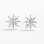 Suurep&auml;rased &uuml;mmargused p&auml;evalillenaastudega 925 h&otilde;bek&otilde;rvar&otilde;ngad naistele Snowflake Sterling H&otilde;bedane S&otilde;brap&auml;eva kingitus Ehted H&otilde;bek&otilde;rvar&otilde;ngas h&otilde;be