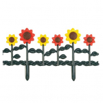 Stabiilne piirdepaneel Aiakaunistused DIY Armas vastupidav ja ergas aia&auml;&auml;r Sunflowers