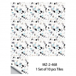 10 tk marmorist terrazzo plaatide kleebised k&ouml;&ouml;gi tagaklaasist &otilde;likindla kapi kraanikausi koorimise ja kleebisega veekindlad kunsti seinakleebised 10cmX10cmX10pcs