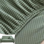 Jacquard elastne nurgadiivani kate Polaarfliisist tahke diivanikate L-kujuline diivani kate Pingikatted 1 / 2 / 3 / 4 istmekaitse 1-seat 90-140cm