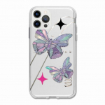 Moodne Butterfly &uuml;mbris telefonile Iphone 14pro Plus 13 11 Pro Max 12 Mini Xs X Xr 7 8 Se 2022 2020 Pehme l&auml;bipaistev silikoonkate For iphone XS Max