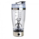 Elektriline valgu&scaron;eiker, USB-laetav segamistass, BPA-vaba spordipudel kodukontori jaoks 450ml h&otilde;behall v&auml;rv