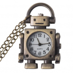 Kujuline v&otilde;tmehoidja/kett, &uuml;mmargune sihverplaadiga kvartsist taskukella ripats Sweater chain style