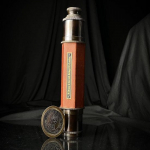 Antiikkaunistusega messingist Spyglass, k&auml;eshoitav teleskoop seiklushuvilistele, monokulaarne merekaunistus kinkimiseks, Kelvin Hughes London, 81,28 cm