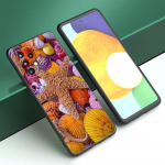 Seashells Sea Starfish telefoni&uuml;mbris iPhone'ile Samsung Galaxy Redmi Xiaomi Oppo OnePlus Note SA 7 8 9 10 11 12 13 14 20 21 22 23 53 54 Pro Max Ultra iPhone 6 or 6S