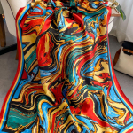 Kvaliteetsed luksuslikud siidist sallid peapael Sallid kaelasall naistele kett siidist sall naiste dekoratiivne sall 180*90cm