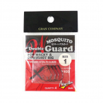 Varivas Mosquito Wacky Worm Hook topeltkaitse, suurus 1 (0340)