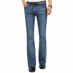 Meeste keskmise v&ouml;&ouml;kohaga venivad laienevad teksad Meeste laienevad p&uuml;ksid Klassikalise disainiga laienevad teksad 27 helesinine v&auml;rv