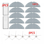 P&otilde;hiharja filter Mopi tolmukott Roborock S8 Pro Ultra tarvikutele S8+ robottolmuimeja osa k&uuml;lghari