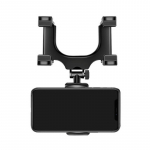 SEAMETAL p&ouml;&ouml;ratav autotelefoni hoidik, multifunktsionaalne tahavaatepeegli mobiiltelefoni kronstein GPS-i tugi autotarvikutele 1PC must