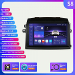 Hizpo 8G+128G peaseade Toyota Sienna 2 XL20 2003-2010 autoraadio Multimeedia Videopleier Navigatsioon Stereo GPS Android Auto Carplay 4G Autoraadio S8 8Core 8G 128G AI