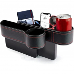 Autoistme t&uuml;himiku t&auml;iteaine 2 komplekti multifunktsionaalne autoistme korraldaja koos topsihoidjaga auto konsooli k&uuml;lgmine vahend mobiiltelefonide jaoks rahakotid v&otilde;tmed m&uuml;ndikaardid 28x21x11cm