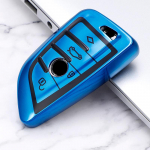 Pehme TPU auto v&otilde;tme&uuml;mbrise kate Auto Shell puldihoidiku kaitse BMW X1 F48 F39 X5 F15 X6 F16 G30 7 seeria G11 jaoks 4 button key cover