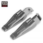 Mootorratta tarvikud CNC tagumised reisija jalatoed, tihvtid jalatoed Yamaha MT07 jaoks 2015-2017 2018 2022 MT kuld