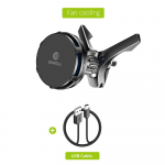 Magnetiline auto juhtmevaba laadija jahuti kinnitus, 15 W juhtmevaba kiirlaadimine universaalse s&otilde;iduki &otilde;huventiiliga jahutamiseks as picture must